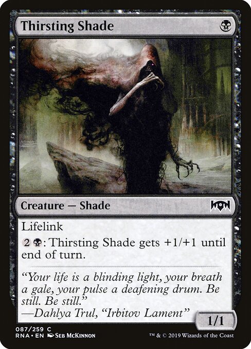 Ravnica Allegiance - 87 - Thirsting Shade - Common