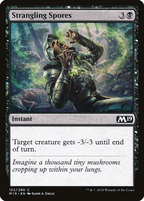 Core Set 2019 - 122 - Strangling Spores - Common