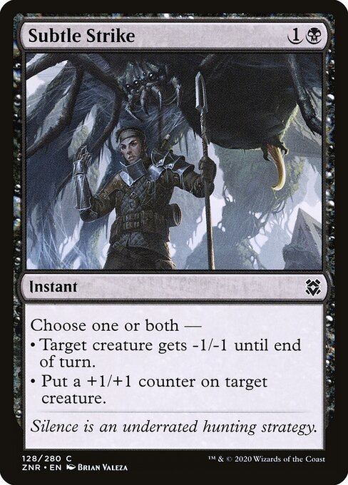 Zendikar Rising - 128 - Subtle Strike - Common