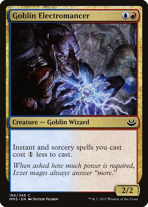 Modern Masters 2017 - 166 - Goblin Electromancer - Common