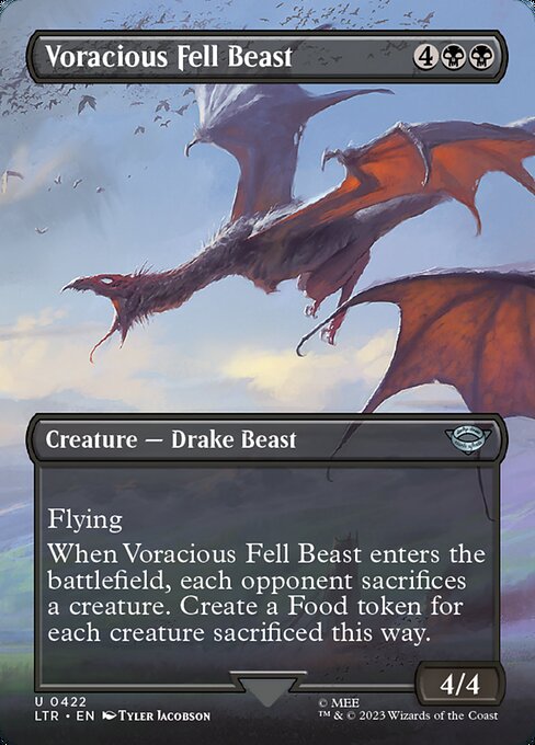 The Lord of the Rings: Tales of Middle-earth - 422 - Voracious Fell Beast - Uncommon