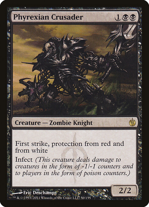 Mirrodin Besieged - 50 - Phyrexian Crusader - Rare