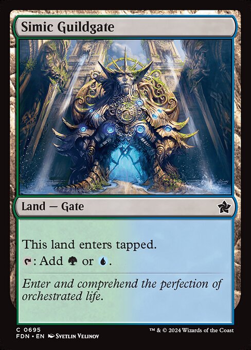 Foundations - 695 - Simic Guildgate - Common