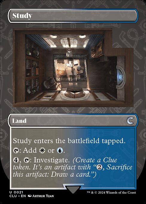 Ravnica: Clue Edition - 21 - Study - Uncommon