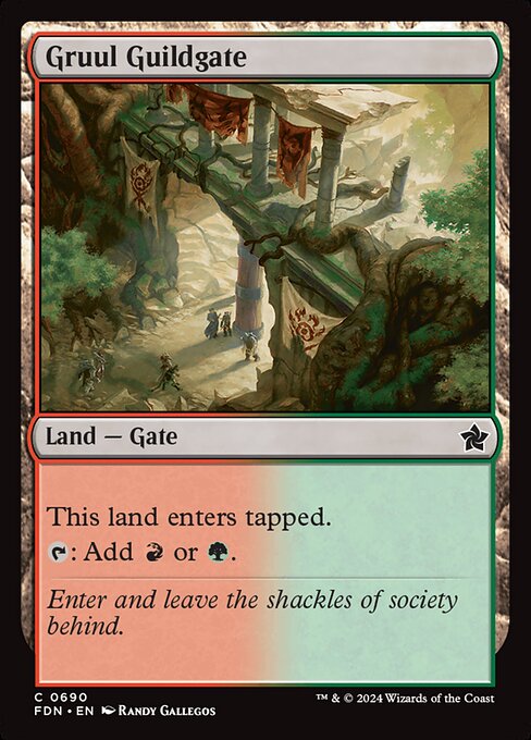 Foundations - 690 - Gruul Guildgate - Common