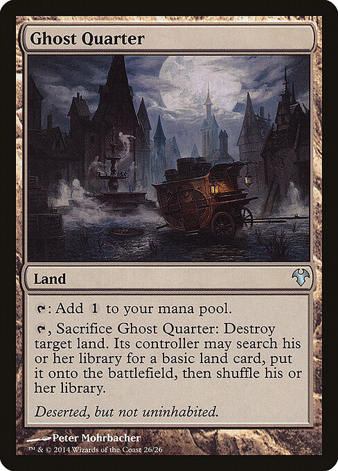 Modern Event Deck 2014 - 26 - Ghost Quarter - Uncommon
