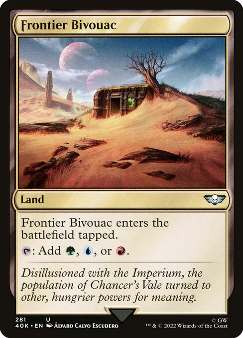 Warhammer 40,000 Commander - 281 - Frontier Bivouac - Uncommon