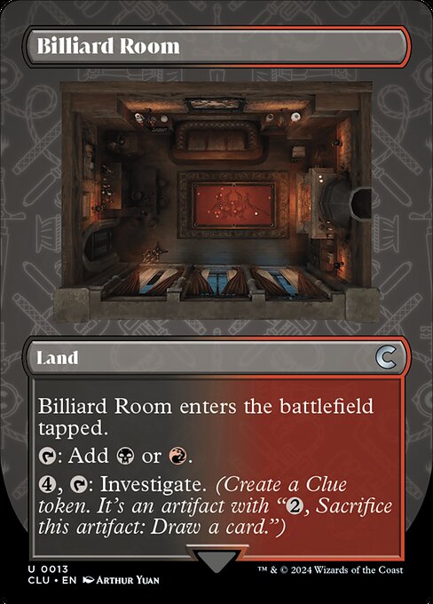 Ravnica: Clue Edition - 13 - Billiard Room - Uncommon
