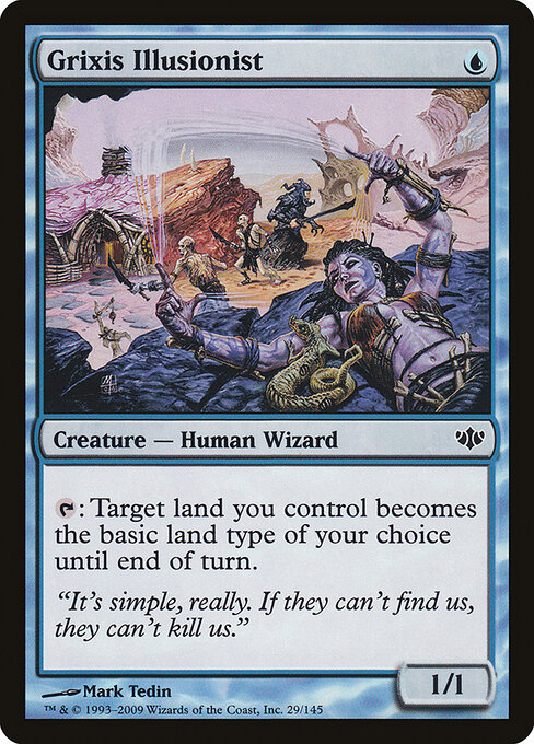 Conflux - 29 - Grixis Illusionist - Common