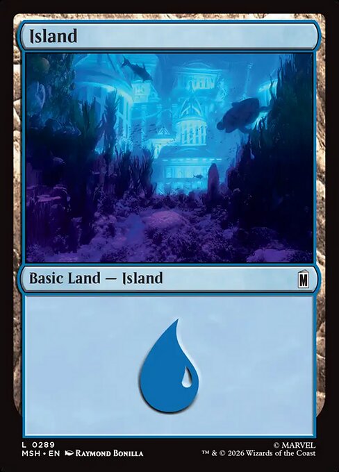 Marvel Super Heroes - 289 - Island - Common