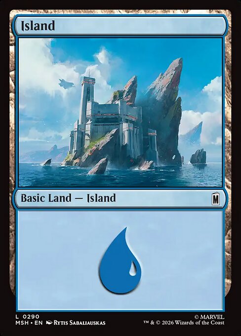 Marvel Super Heroes - 290 - Island - Common