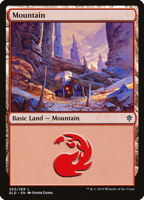 Throne of Eldraine - 263 - Mountain - Common