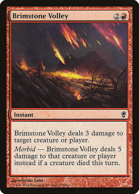 Conspiracy - 138 - Brimstone Volley - Common