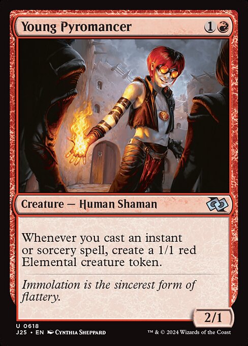 Foundations Jumpstart - 618 - Young Pyromancer - Uncommon