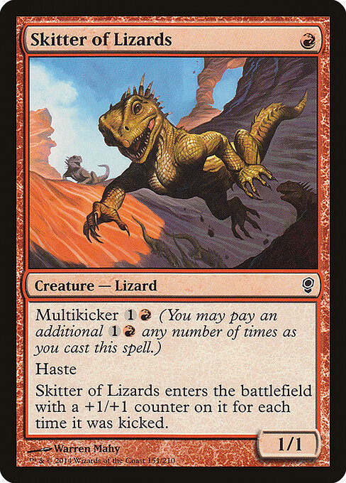 Conspiracy - 151 - Skitter of Lizards - Common