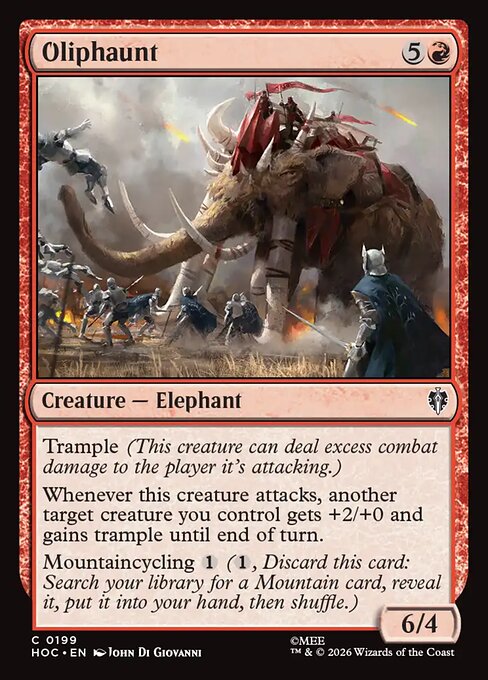 The Hobbit Eternal - 199 - Oliphaunt - Common
