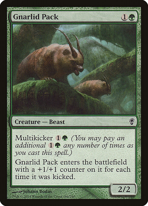 Conspiracy - 166 - Gnarlid Pack - Common