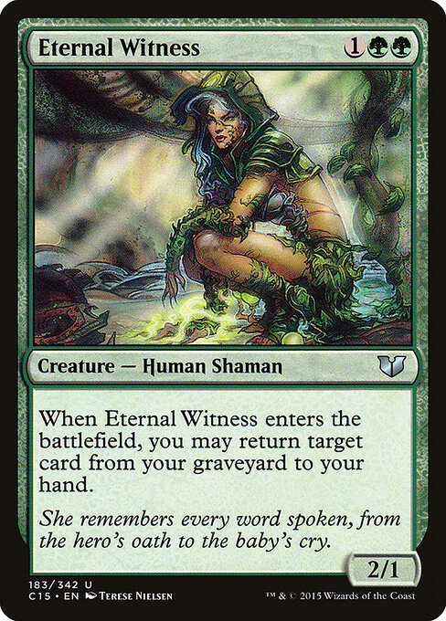 Commander 2015 - 183 - Eternal Witness - Uncommon