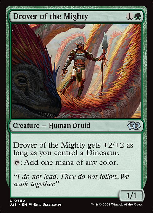 Foundations Jumpstart - 650 - Drover of the Mighty - Uncommon