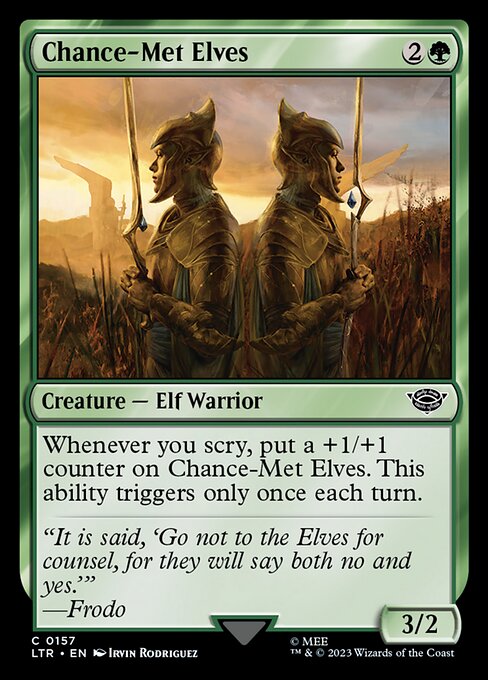 The Lord of the Rings: Tales of Middle-earth - 157 - Chance-Met Elves - Common