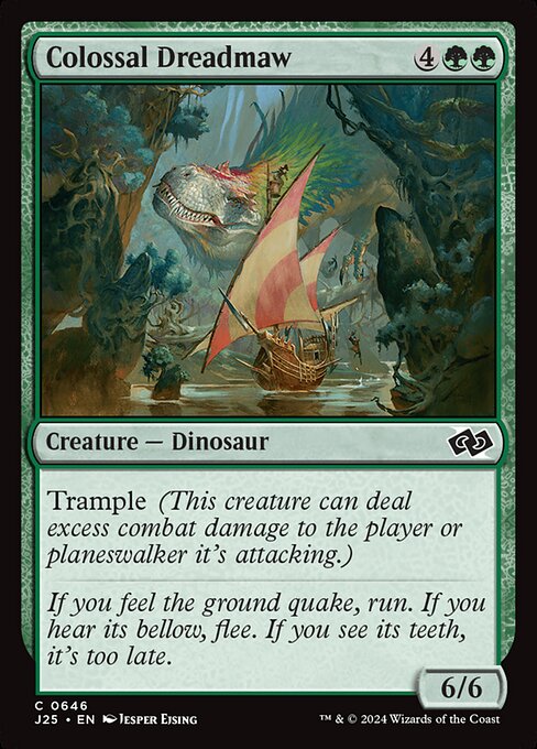 Foundations Jumpstart - 646 - Colossal Dreadmaw - Common