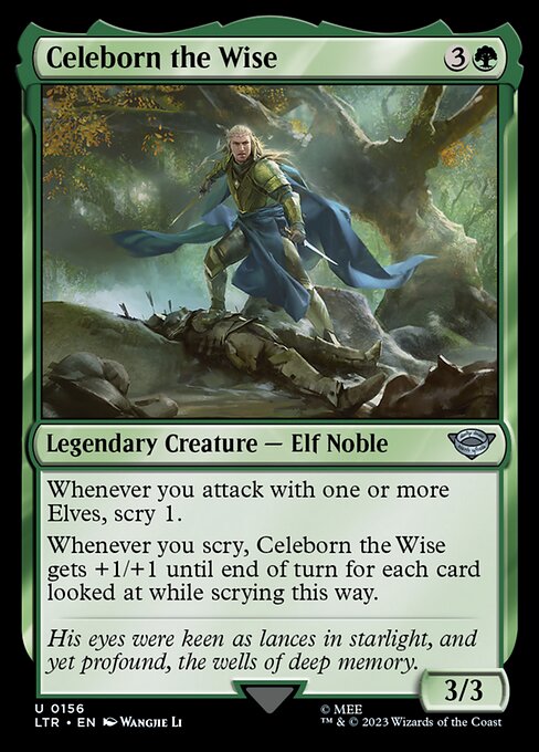 The Lord of the Rings: Tales of Middle-earth - 156 - Celeborn the Wise - Uncommon