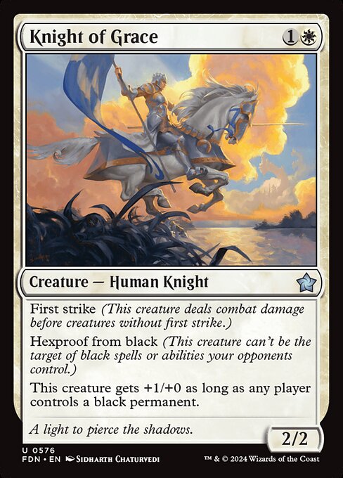 Foundations - 576 - Knight of Grace - Uncommon