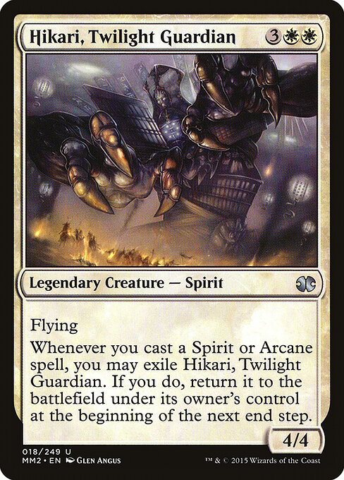 Modern Masters 2015 - 18 - Hikari, Twilight Guardian - Uncommon