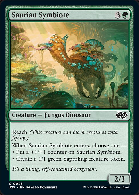 Foundations Jumpstart - 23 - Saurian Symbiote - Common