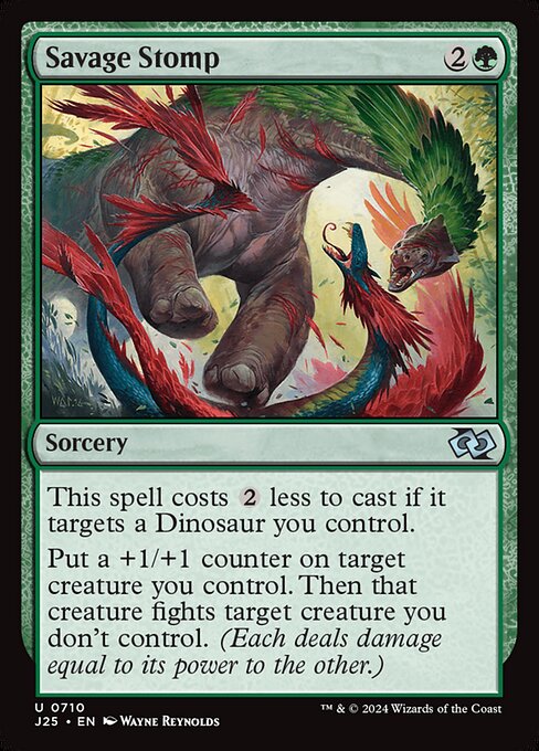 Foundations Jumpstart - 710 - Savage Stomp - Uncommon