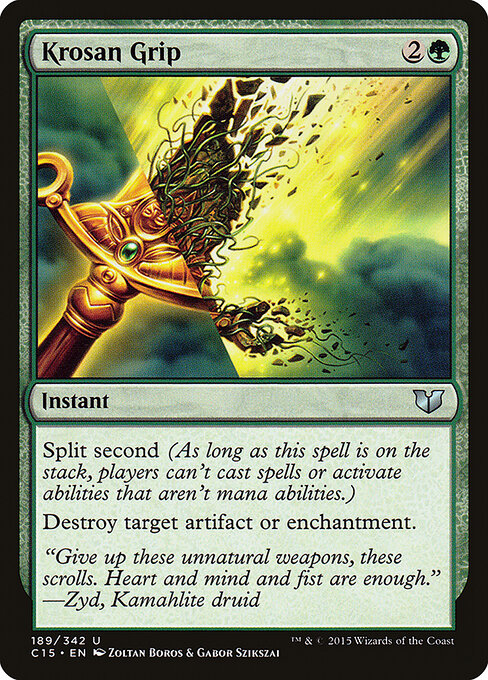 Commander 2015 - 189 - Krosan Grip - Uncommon