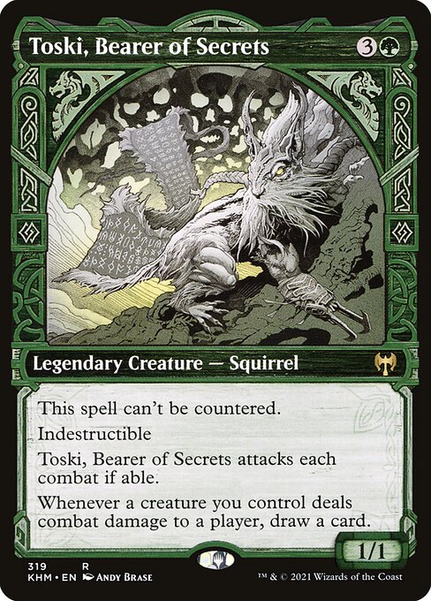 Kaldheim - 319 - Toski, Bearer of Secrets - Rare