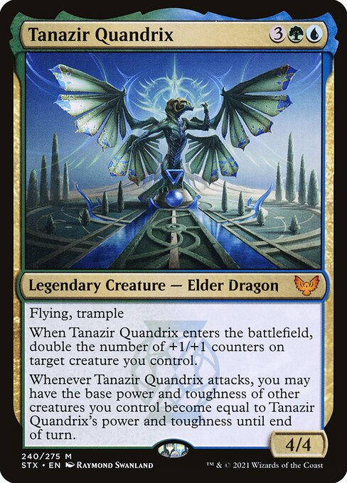 Strixhaven: School of Mages - 240 - Tanazir Quandrix - Mythic