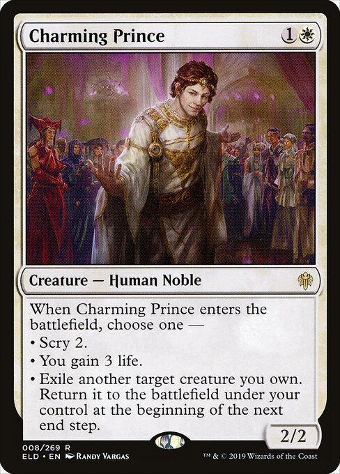 Throne of Eldraine - 8 - Charming Prince - Rare