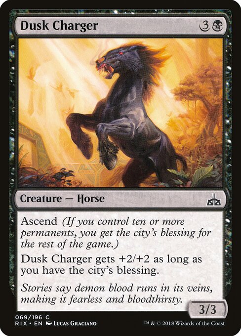 Rivals of Ixalan - 69 - Dusk Charger - Common