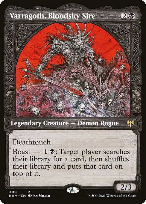 Kaldheim - 309 - Varragoth, Bloodsky Sire - Rare