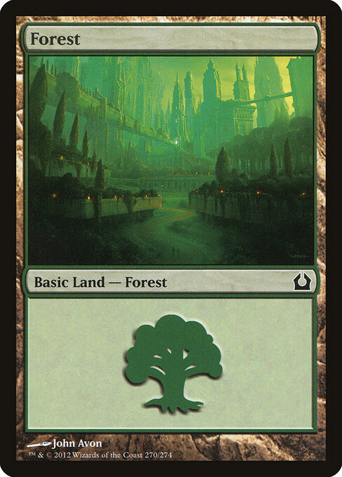 Return to Ravnica - 270 - Forest - Common