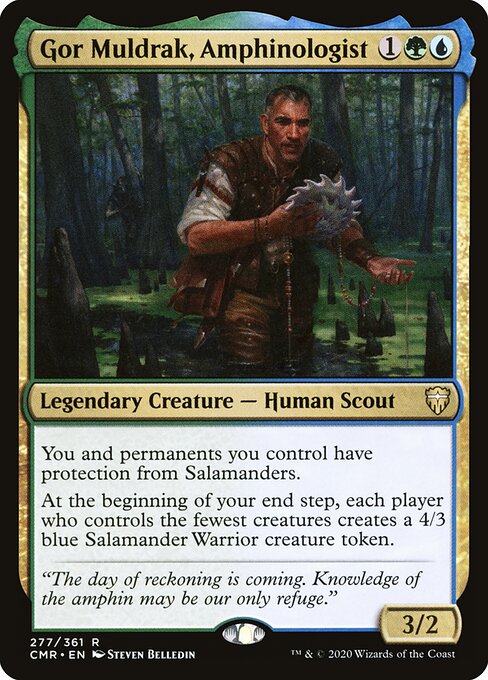 Commander Legends - 277 - Gor Muldrak, Amphinologist - Rare