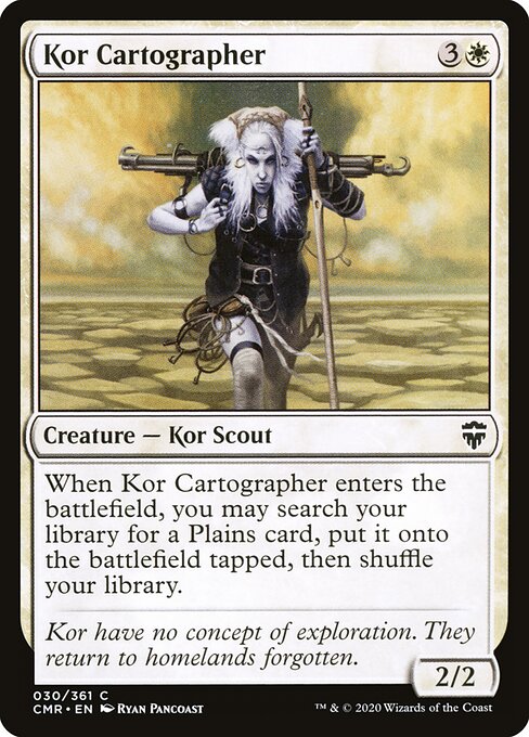 Commander Legends - 30 - Kor Cartographer - Common