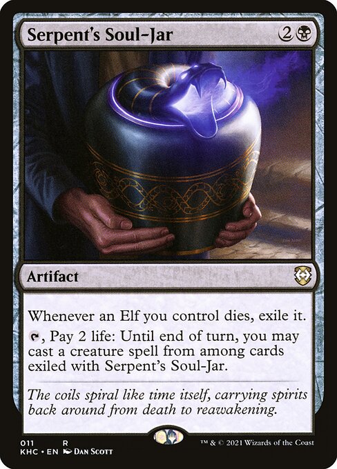 Kaldheim Commander - 11 - Serpent's Soul-Jar - Rare