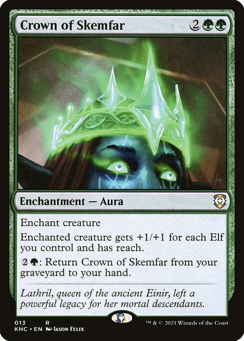 Kaldheim Commander - 13 - Crown of Skemfar - Rare