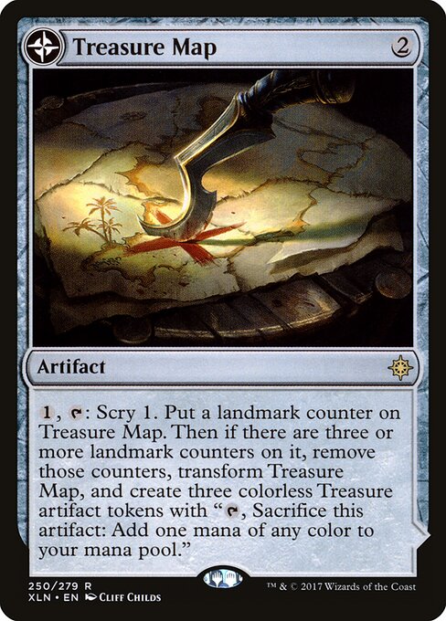 Ixalan - 250 - Treasure Map // Treasure Cove - Rare