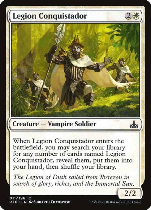 Rivals of Ixalan - 11 - Legion Conquistador - Common