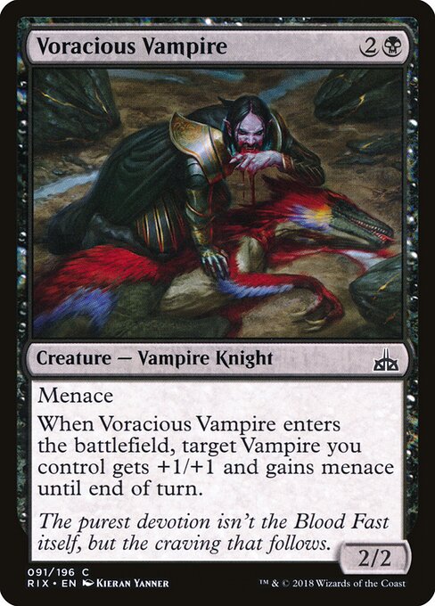 Rivals of Ixalan - 91 - Voracious Vampire - Common