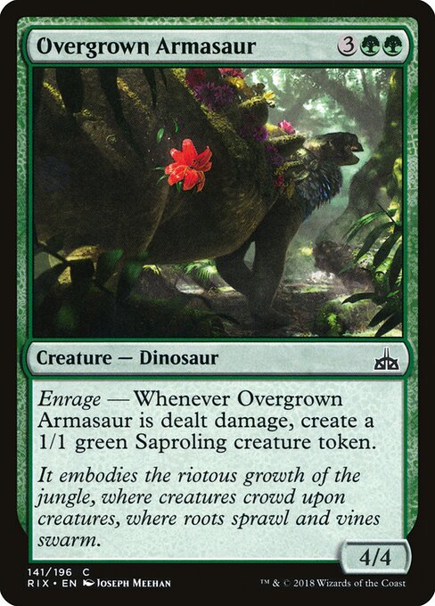 Rivals of Ixalan - 141 - Overgrown Armasaur - Common