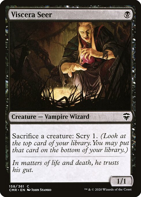 Commander Legends - 158 - Viscera Seer - Common