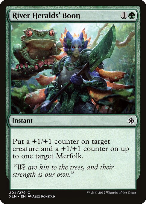Ixalan - 204 - River Heralds' Boon - Common
