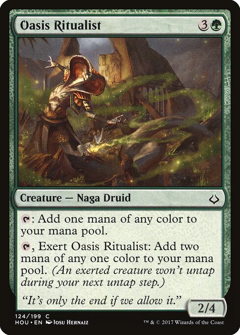 Hour of Devastation - 124 - Oasis Ritualist - Common