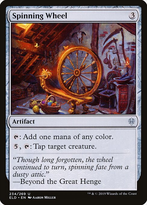Throne of Eldraine - 234 - Spinning Wheel - Uncommon