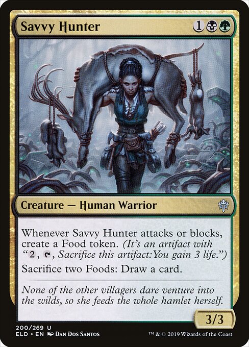 Throne of Eldraine - 200 - Savvy Hunter - Uncommon